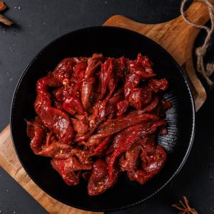 Marinated Angus Beef Strips